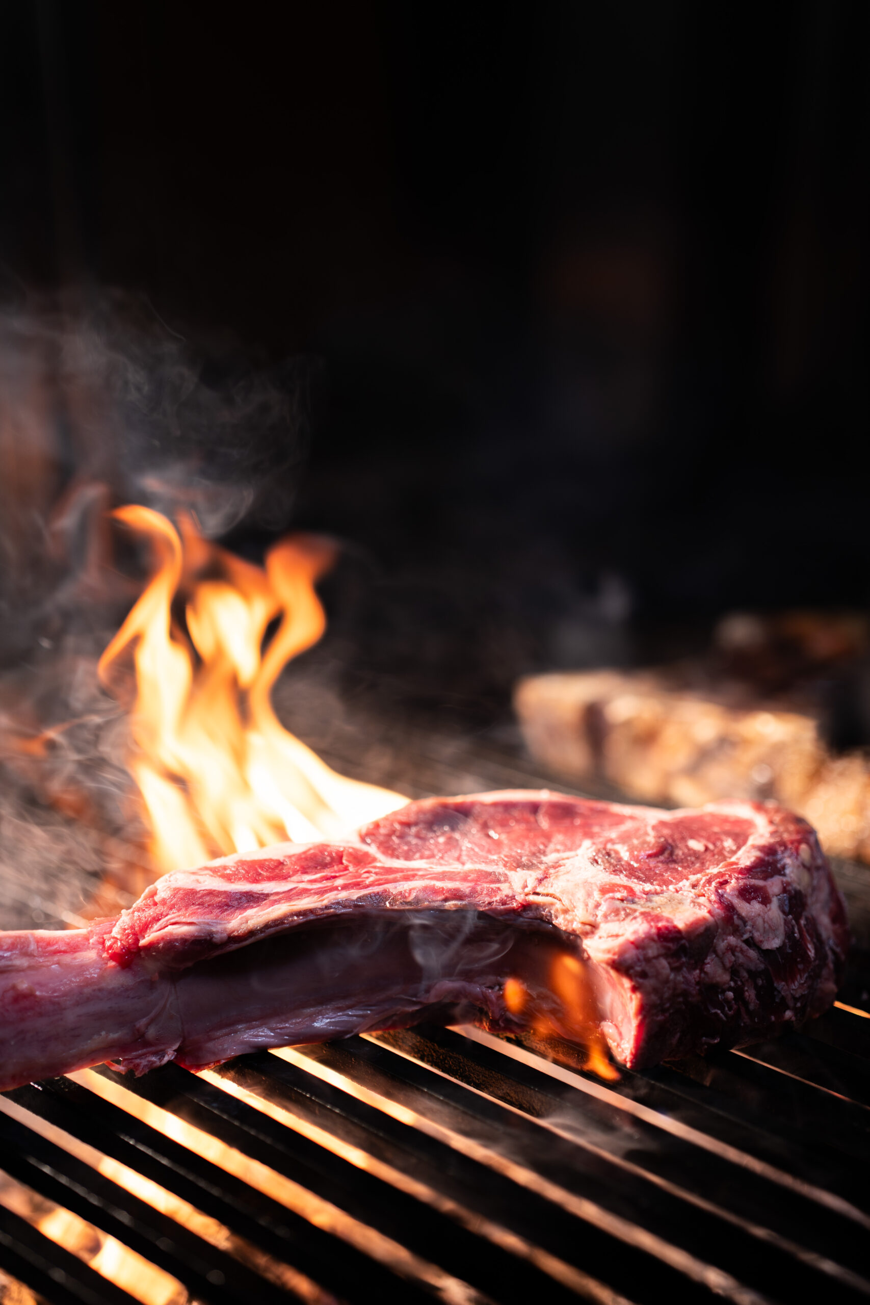 Tomahawk na brasa